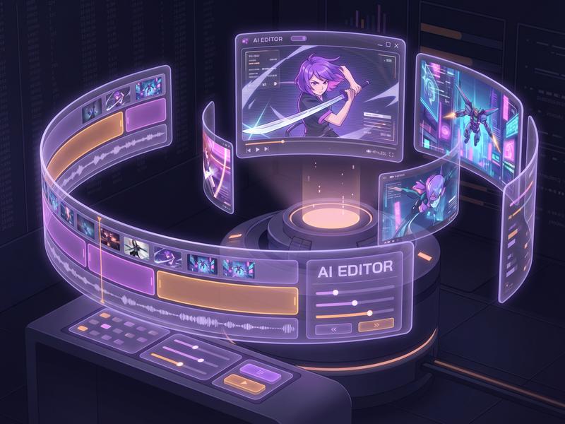 色虎AI动漫剪辑