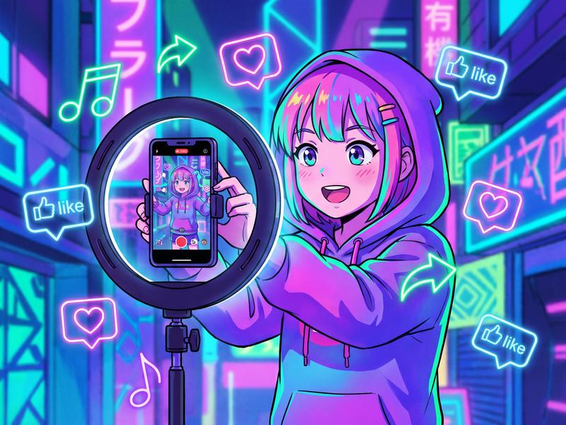 色虎短动漫创作